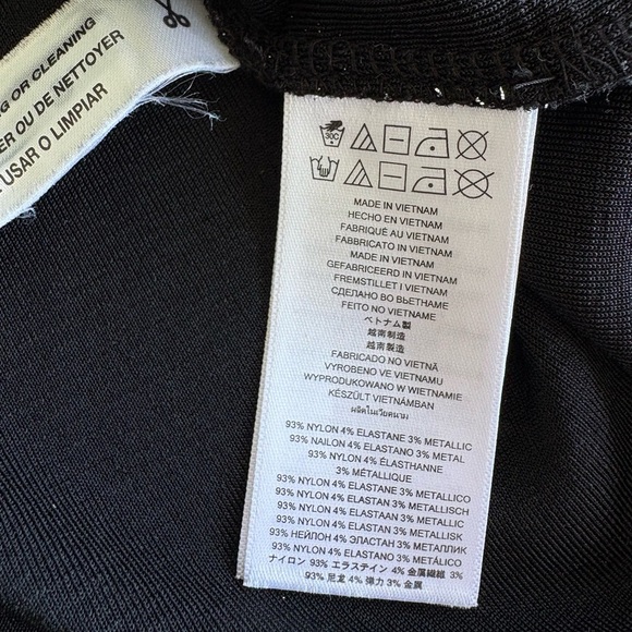 MICHAEL KORS Metallic Cowl-Back Top | Size Medium - Picture 4 of 9